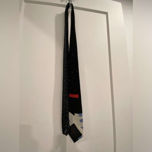 Santa Claus North Pole Tie Reindeer Christmas Necktie - Picture 3 of 8